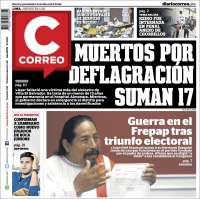 Portada de Diario Correo (Perú)