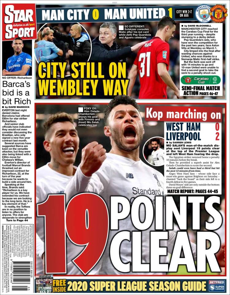 Portada de Star Sport (Reino Unido)