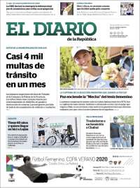 Portada de Diario de la República (Argentina)