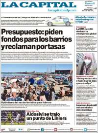 Portada de Diario La Capital - Mar del Plata (Argentina)