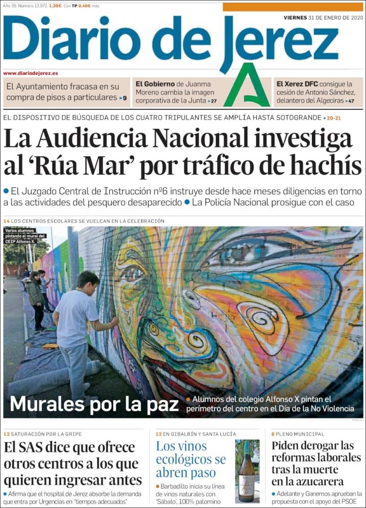 Portada de Diario de Jerez (España)