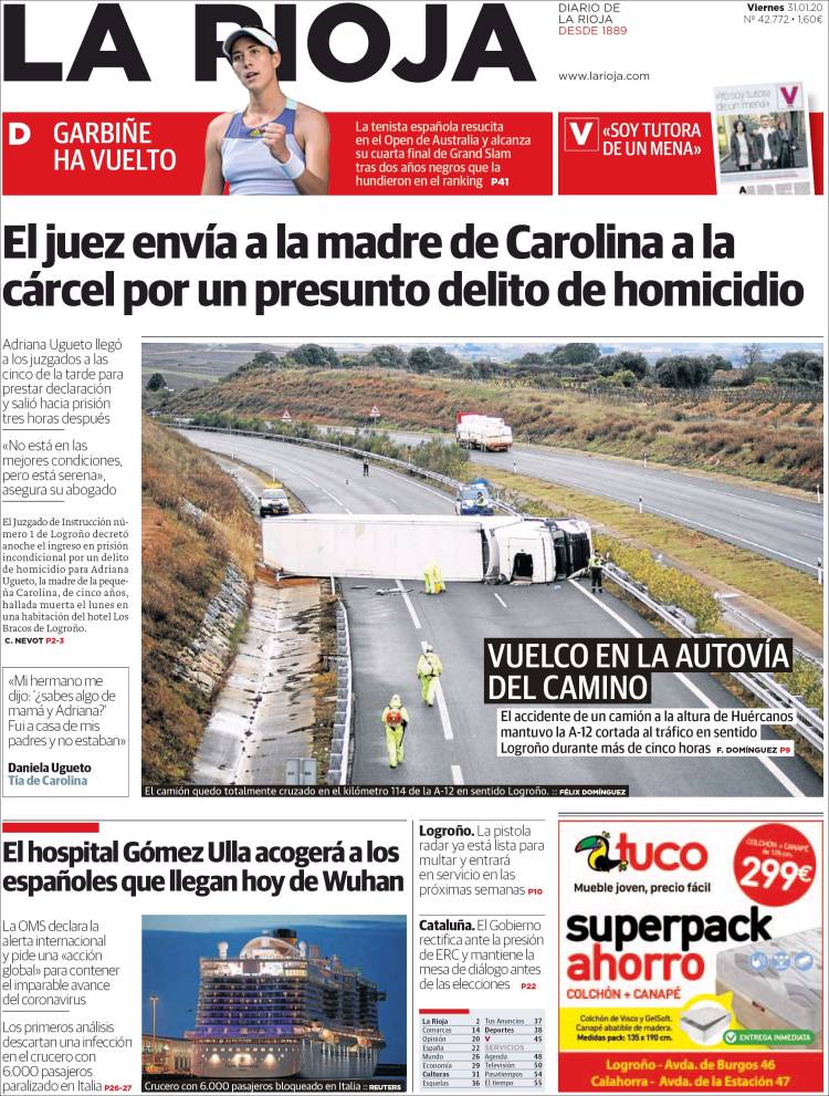 Portada de La Rioja (España)