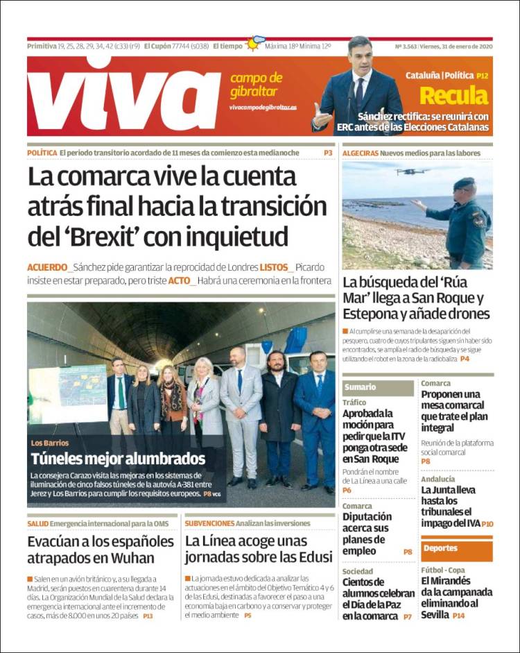 Portada de Viva Campo de Gibraltar (España)