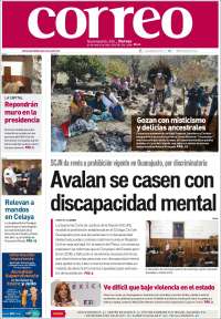 Portada de Correo - El diario del Estado de Guanajuato (México)