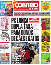 Portada de Correio da Manhã (Portugal)