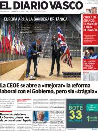 Portada de Diario Vasco (España)