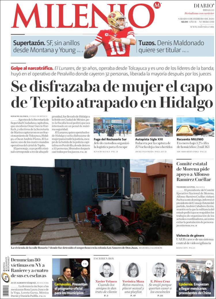 Portada de Milenio de Hidalgo (Mexico)