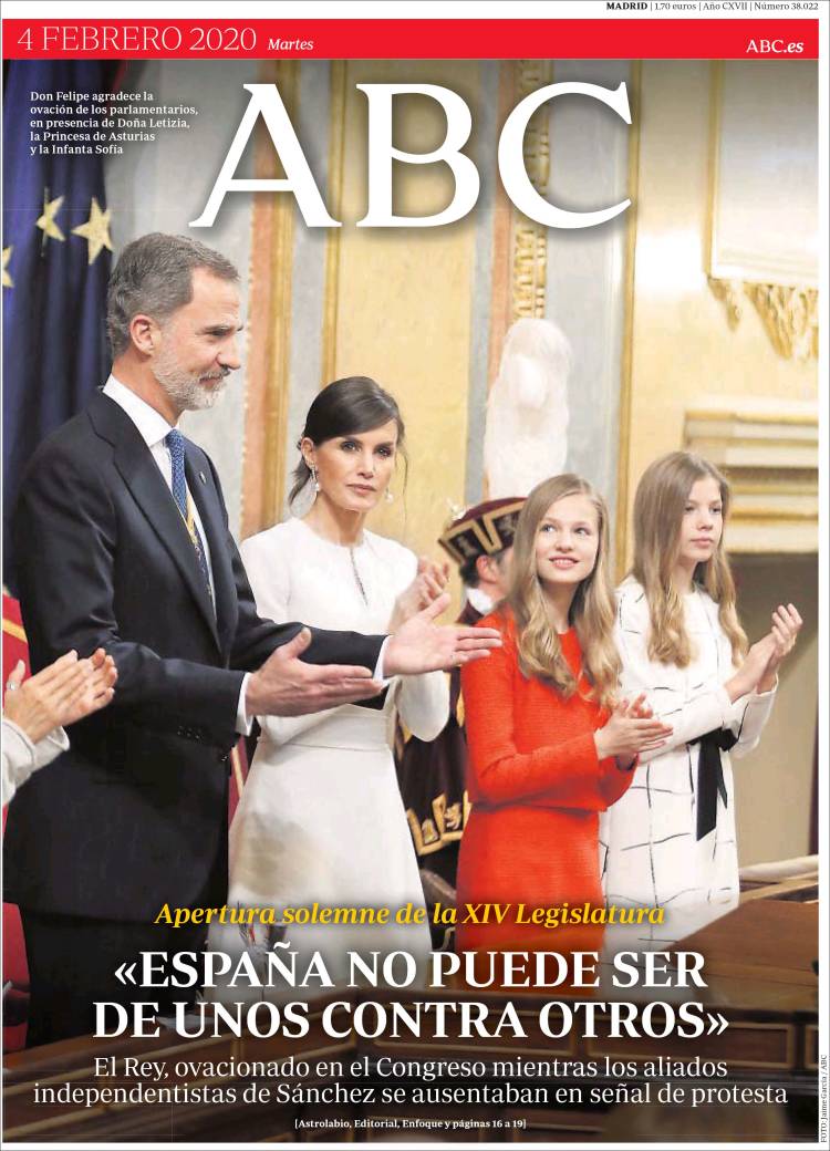 Portada de ABC (Spain)