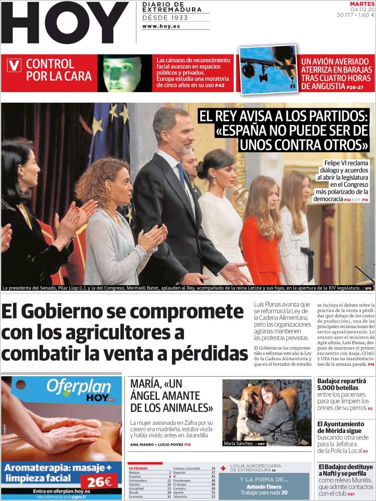 Portada de Hoy - Badajoz (Spain)