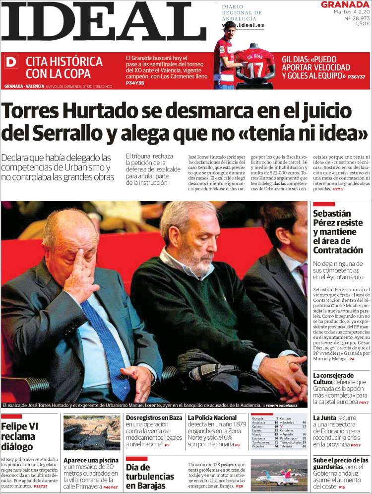 Portada de Ideal (Spain)