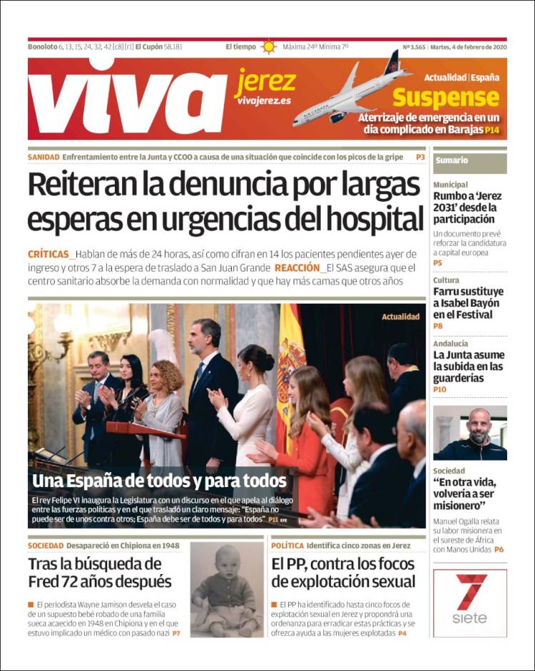 Portada de Información - Jerez (Spain)