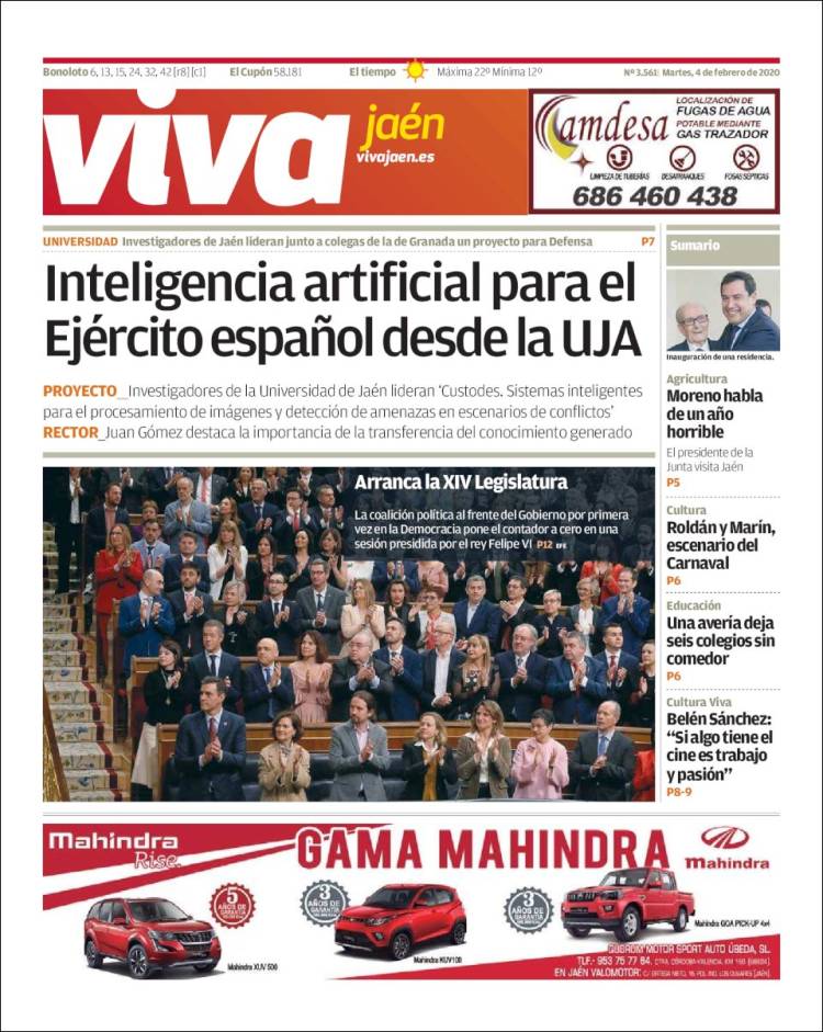 Portada de Viva Jaén (Spain)