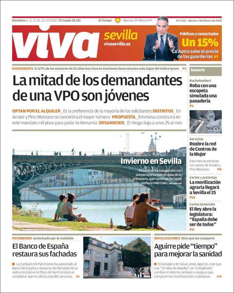 Portada de Viva Sevilla (Spain)