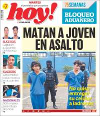 Portada de Hoy (Nicaragua)