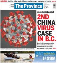 Portada de The Province (Canadá)