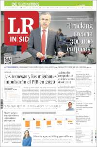 Portada de La Republica (Colombia)