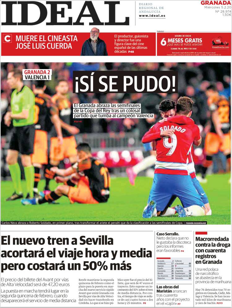 Portada de Ideal (España)