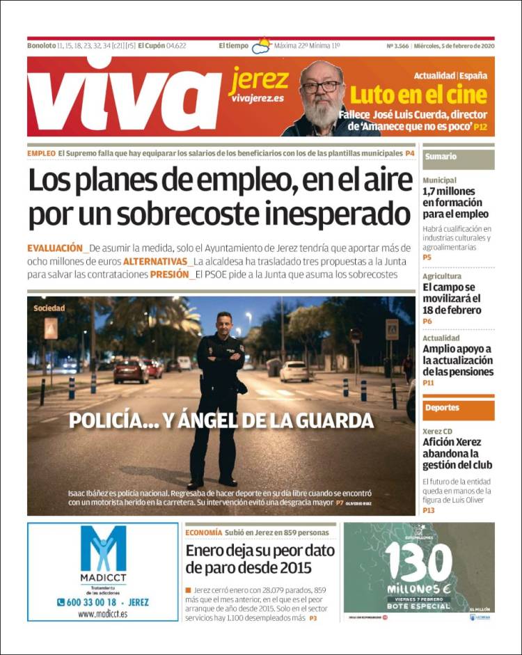 Portada de Información - Jerez (España)