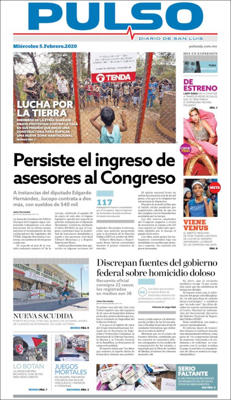 Portada de Pulso (México)