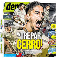 Portada de Depor (Perú)
