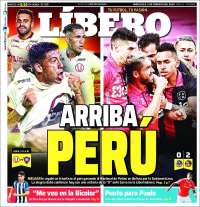 Portada de Líbero (Perú)