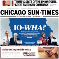 Portada de Chicago Sun-Times (USA)