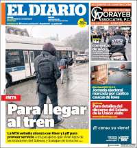 Portada de El Diario NY (USA)