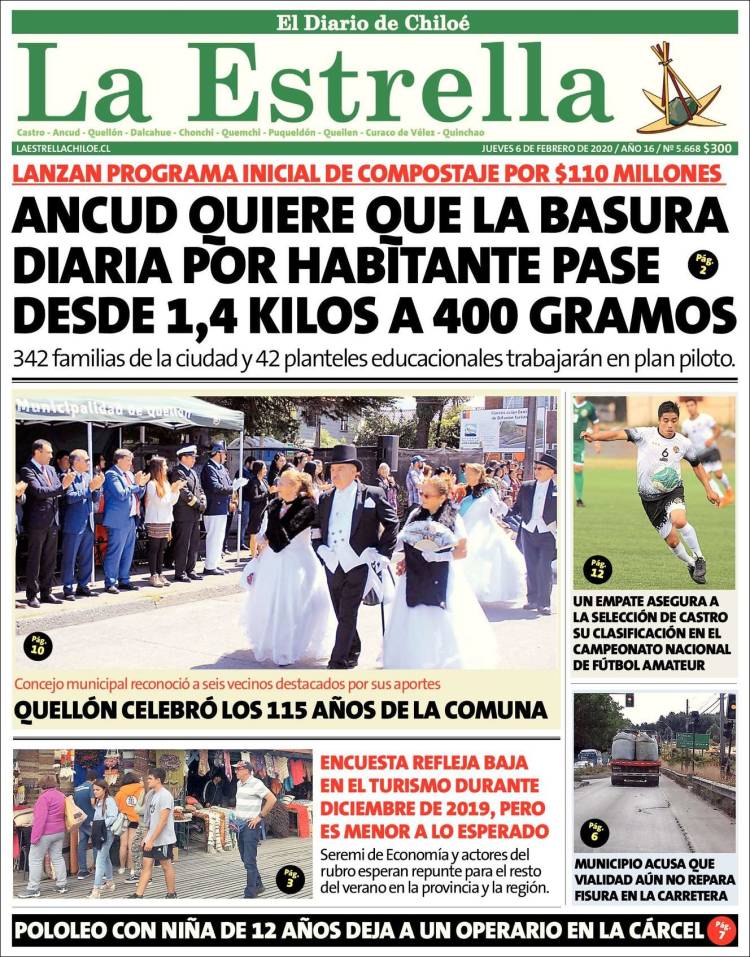 Portada de Estrella de Chiloé (Chile)