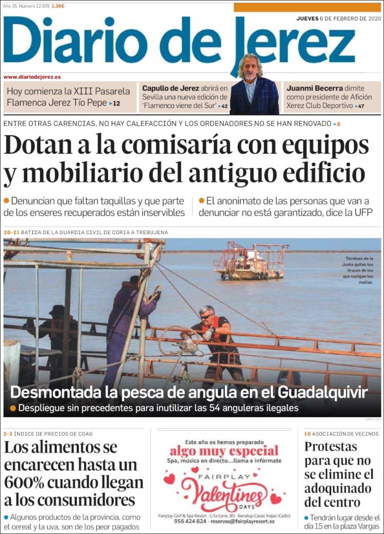 Portada de Diario de Jerez (España)