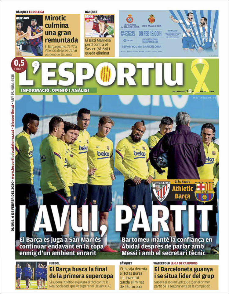 Portada de L'Esportiu (España)