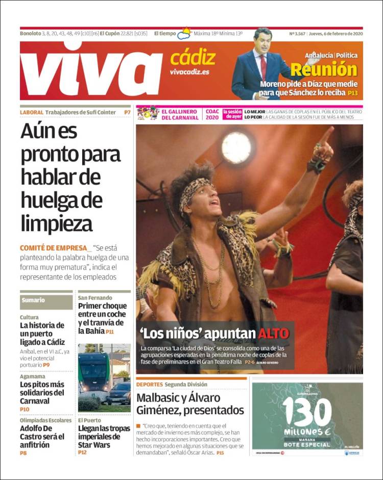 Portada de Información - Cadiz (España)