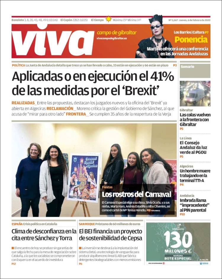 Portada de Viva Campo de Gibraltar (España)