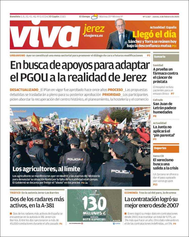 Portada de Viva Jerez (España)