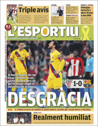 Portada de L'Esportiu : Girona (España)