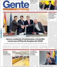 Portada de Gente en Valladolid (España)