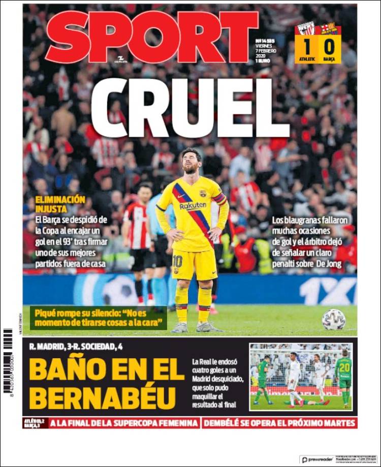 Portada de Sport (Espagne)