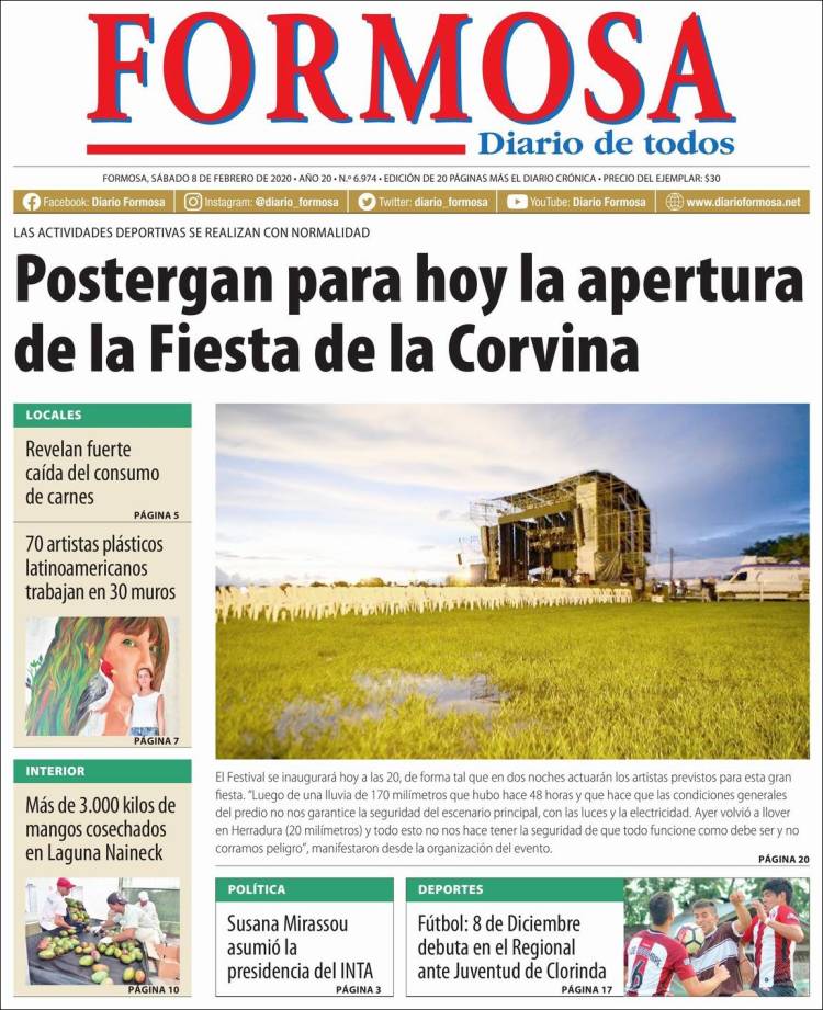 Portada de Formosa (Argentina)