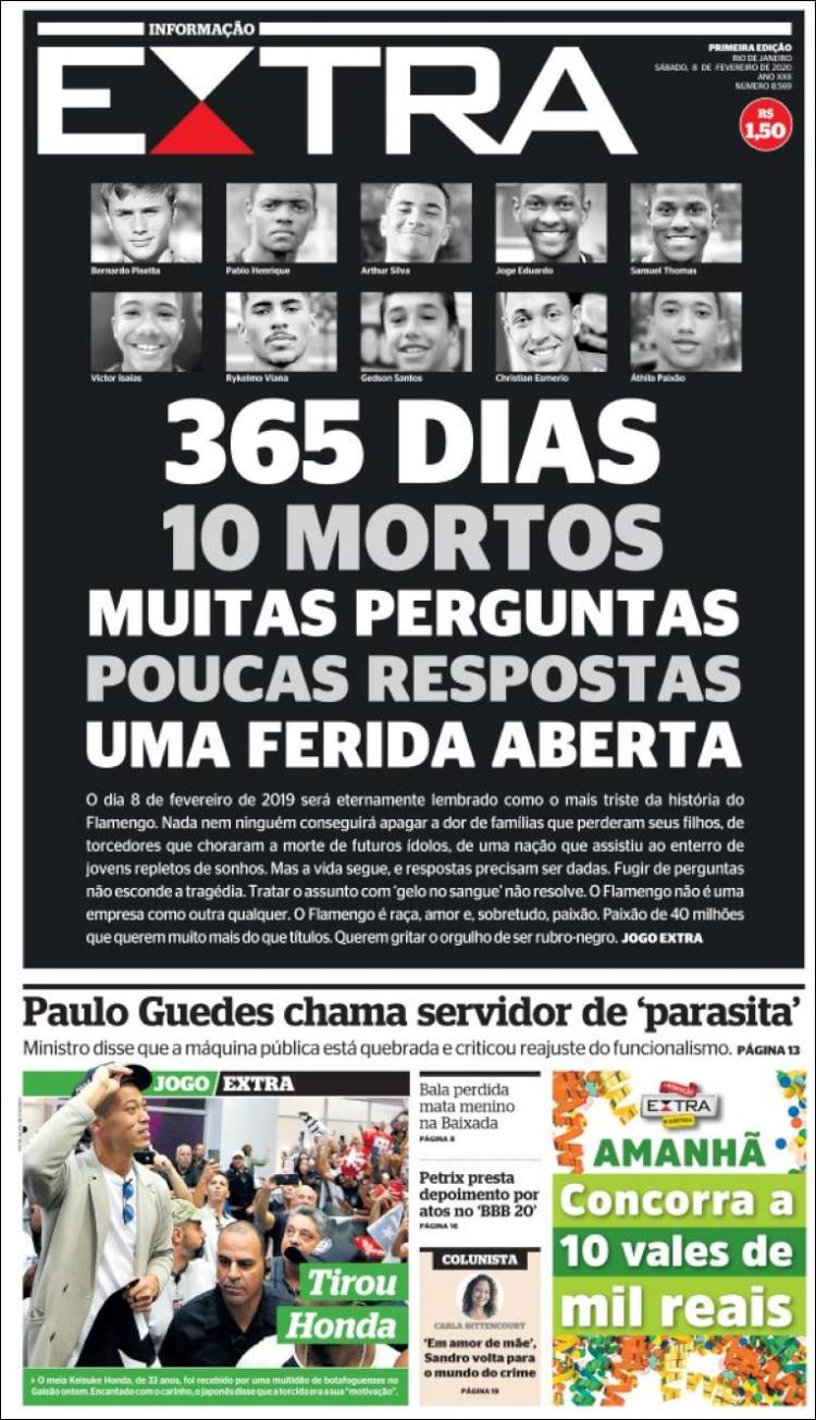 Portada de Extra (Brasil)
