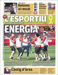 Portada de L'Esportiu : Girona (Espa&ntilde;a)