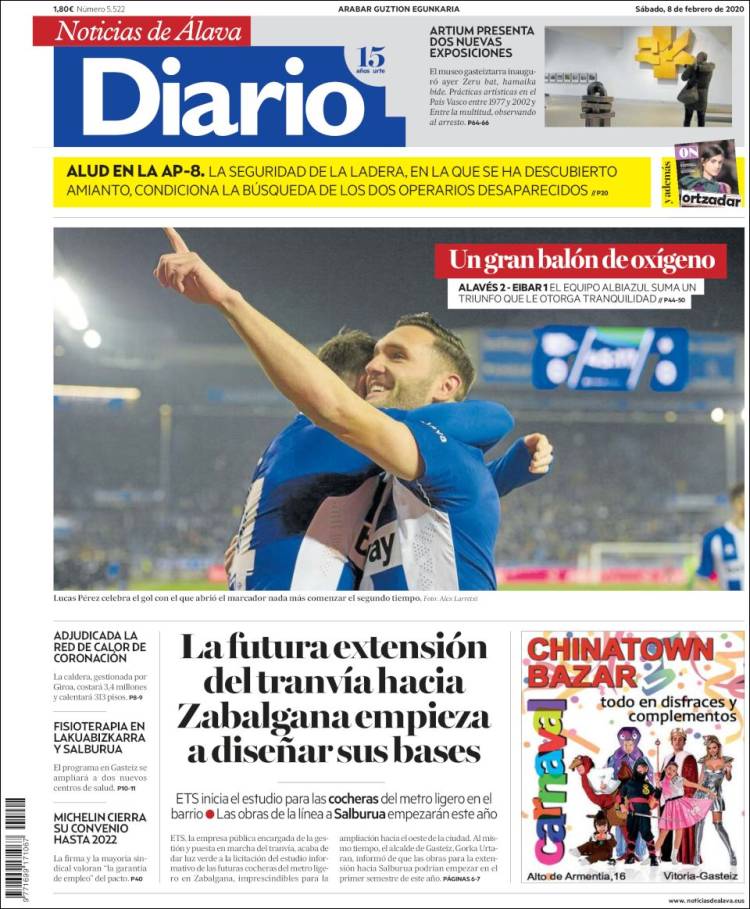 Portada de Noticias de Álava (Espa&ntilde;a)