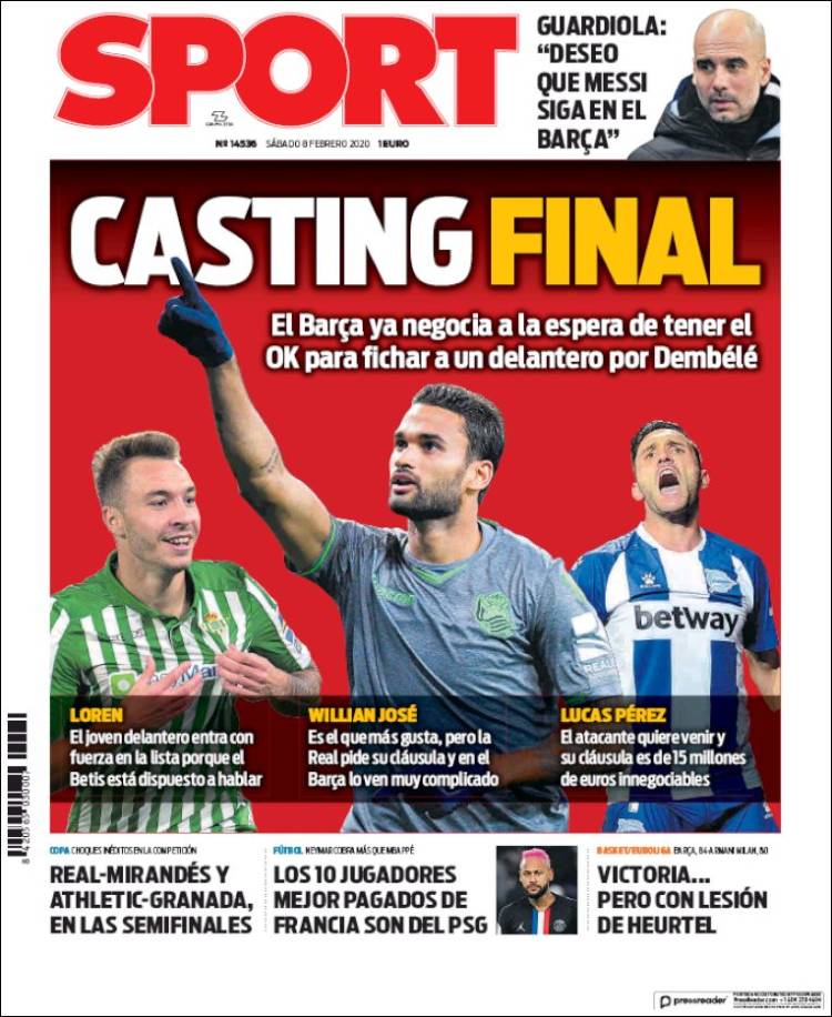 Portada de Sport (Espa&ntilde;a)