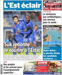 Portada de L'Est Eclair (Francia)