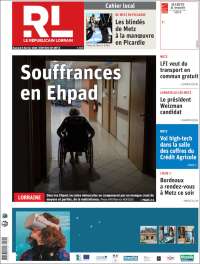 Portada de Le Republicain Lorrain (Francia)