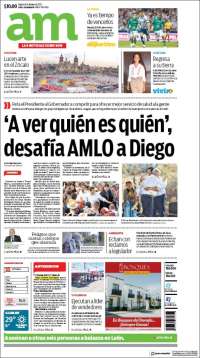 Portada de Al Día A.M. (México)