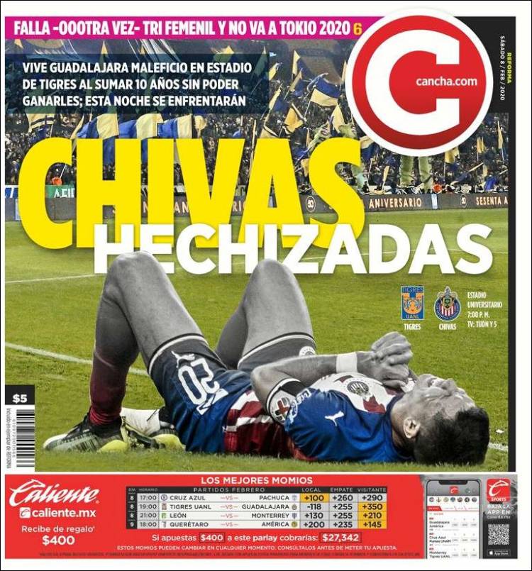 Portada de Cancha (México)