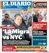 Portada de El Diario NY (USA)