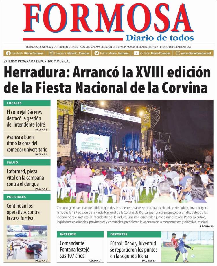 Portada de Formosa (Argentina)