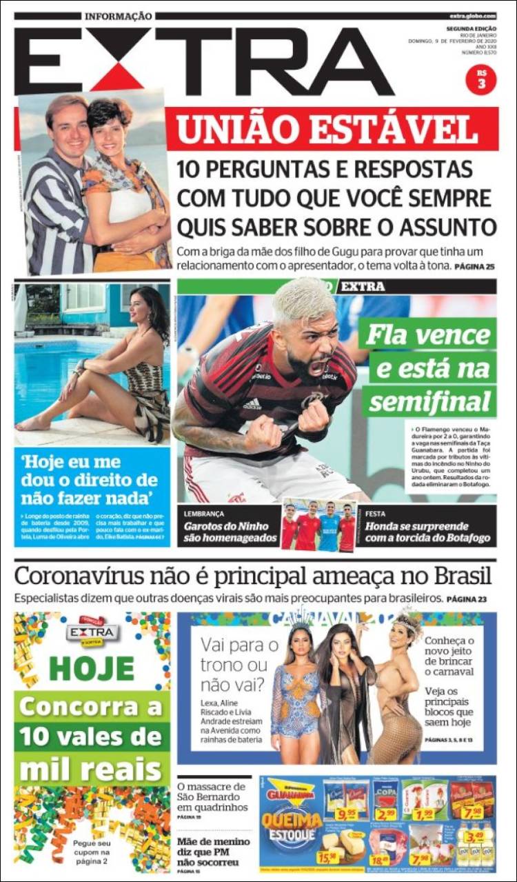 Portada de Extra (Brasil)