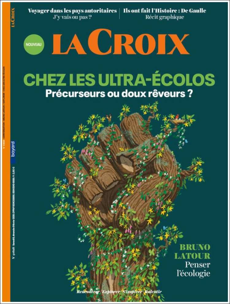 Portada de La Croix (Francia)
