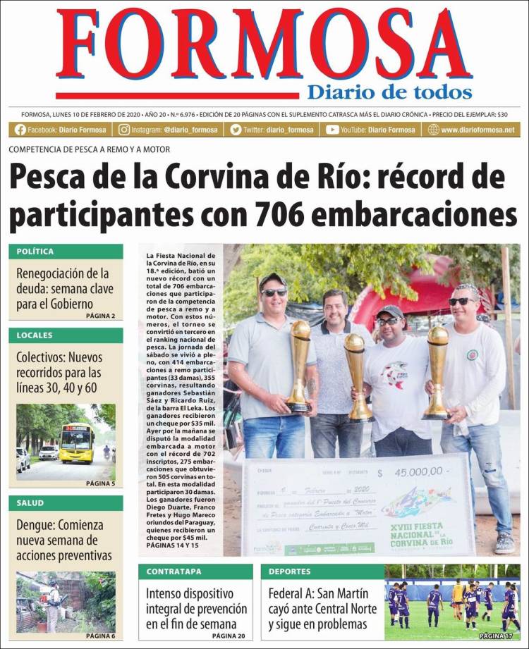 Portada de Formosa (Argentina)
